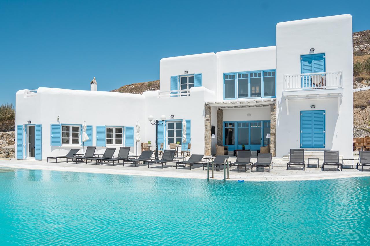Capo Di Mykonos Resort Agios Ioannis Diakoftis Dış mekan fotoğraf