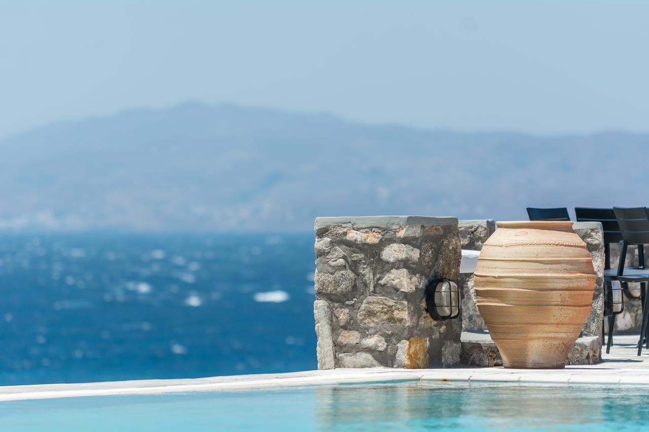 Capo Di Mykonos Resort Agios Ioannis Diakoftis Dış mekan fotoğraf