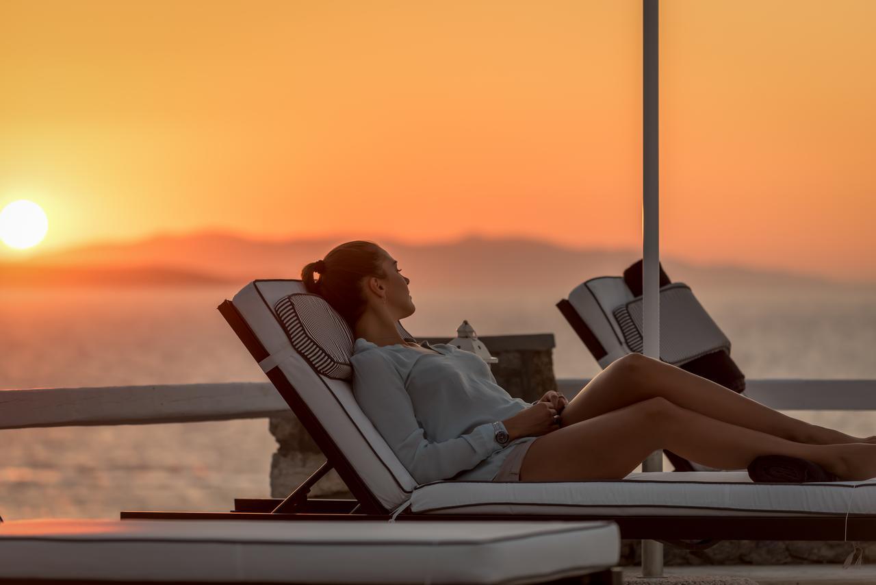 Capo Di Mykonos Resort Agios Ioannis Diakoftis Dış mekan fotoğraf