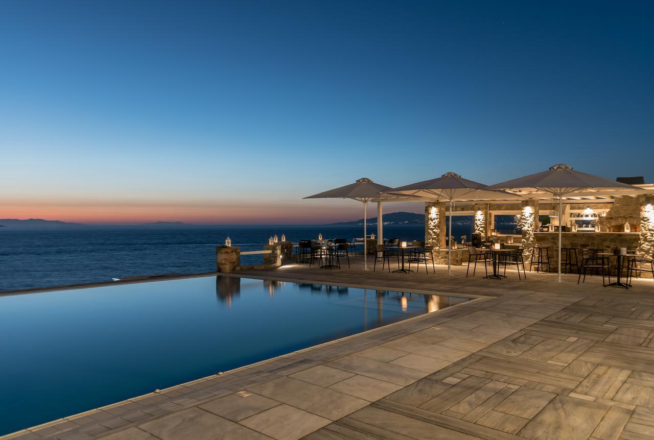 Capo Di Mykonos Resort Agios Ioannis Diakoftis Dış mekan fotoğraf