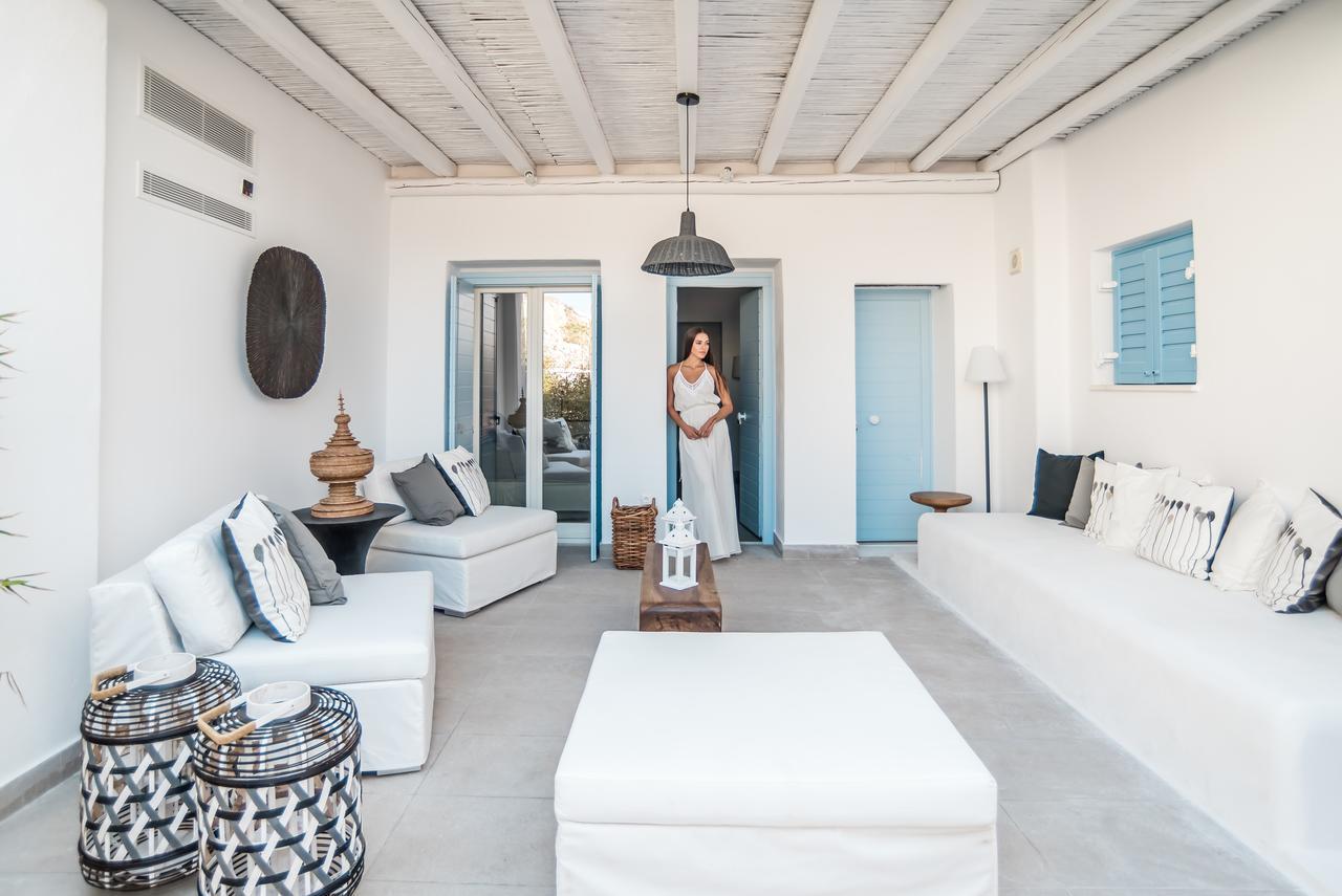 Capo Di Mykonos Resort Agios Ioannis Diakoftis Oda fotoğraf