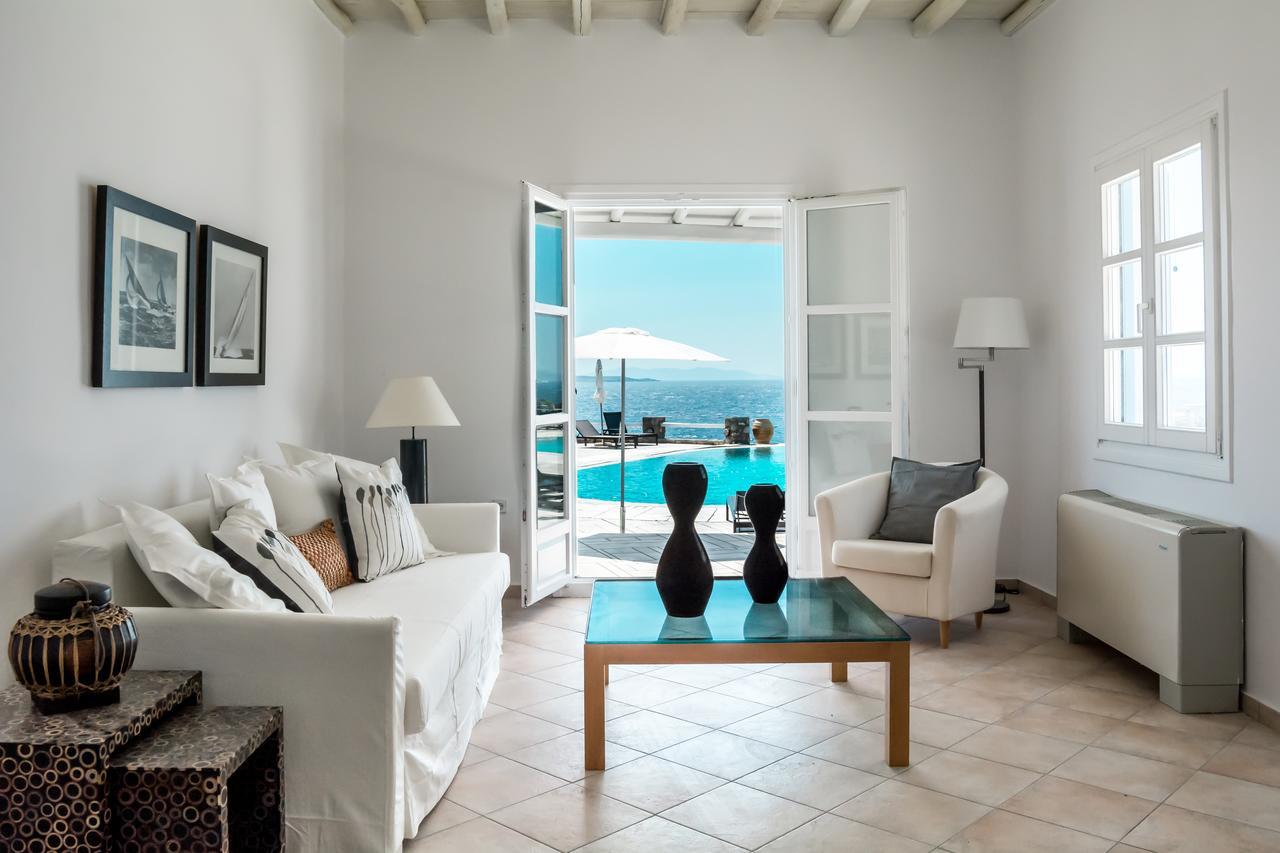 Capo Di Mykonos Resort Agios Ioannis Diakoftis Dış mekan fotoğraf