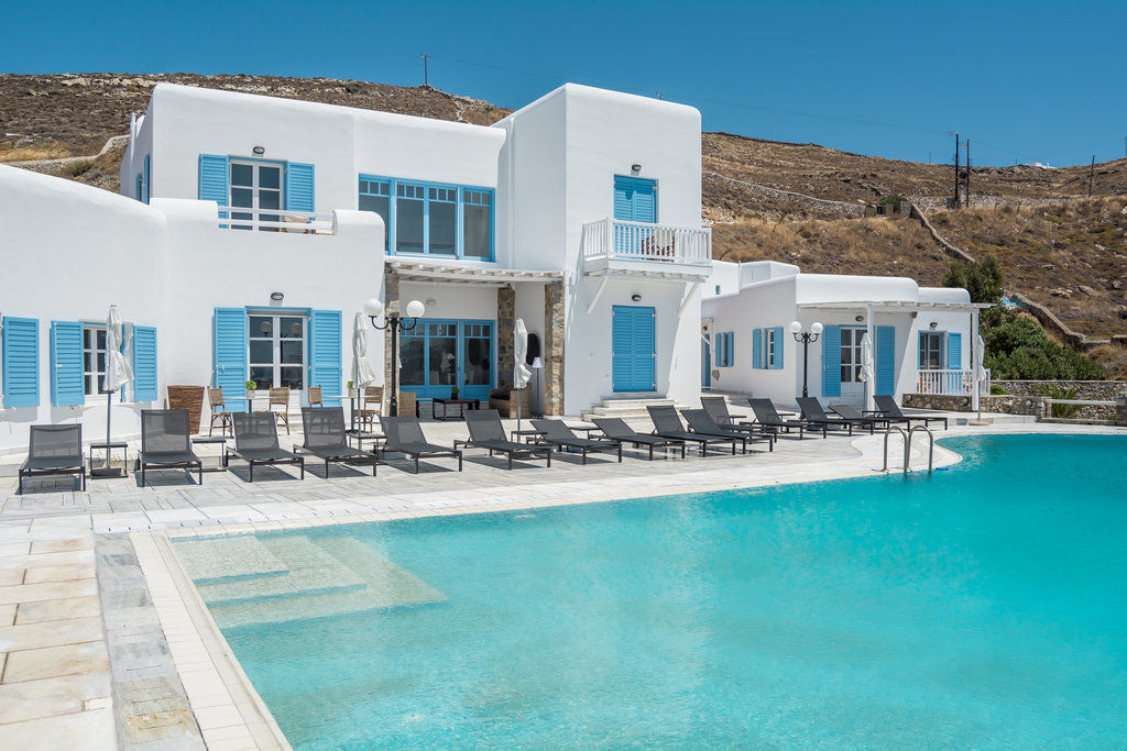 Capo Di Mykonos Resort Agios Ioannis Diakoftis Dış mekan fotoğraf