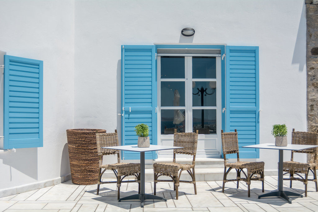 Capo Di Mykonos Resort Agios Ioannis Diakoftis Dış mekan fotoğraf