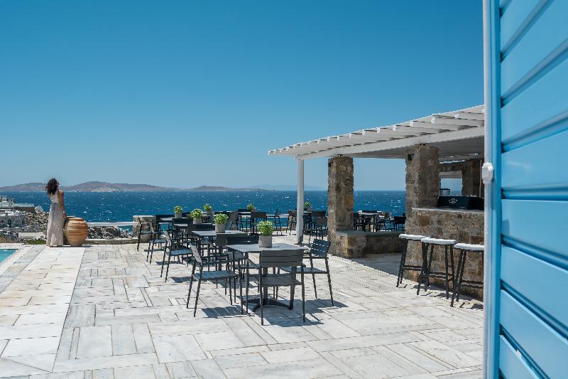 Capo Di Mykonos Resort Agios Ioannis Diakoftis Dış mekan fotoğraf