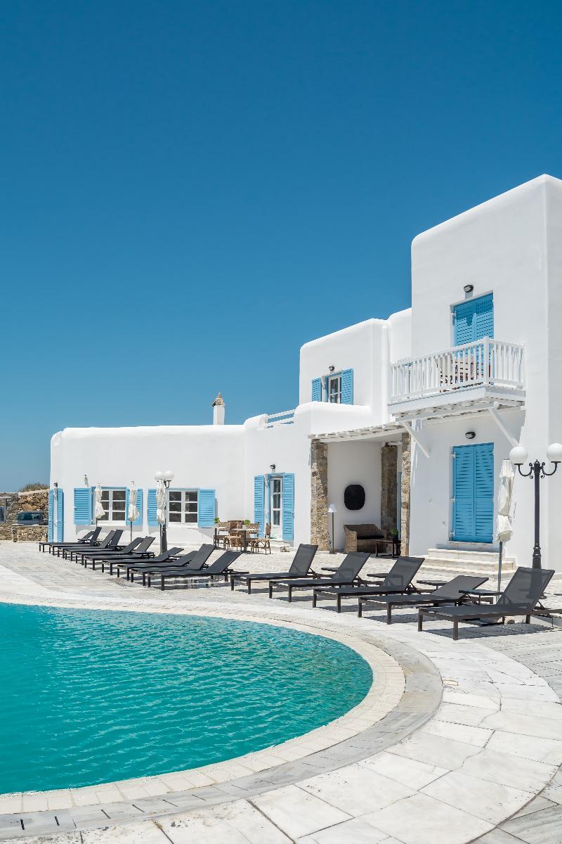 Capo Di Mykonos Resort Agios Ioannis Diakoftis Dış mekan fotoğraf